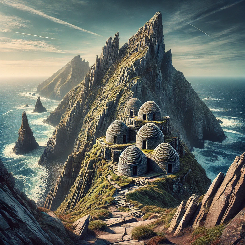 https://tourstoireland.ie/wp-content/uploads/2025/01/DALL·E-2025-01-15-16.12.26-Skellig-Michael-a-dramatic-rocky-island-off-the-coast-of-Ireland-featuring-ancient-monastic-stone-beehive-huts-steep-paths-and-stunning-ocean-view.webp